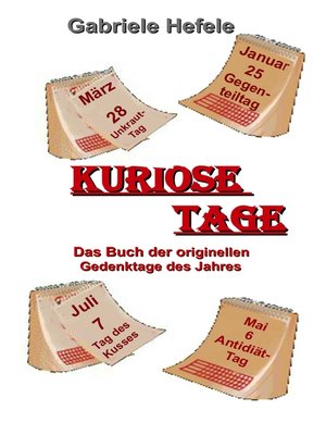cover image of Kuriose Tage